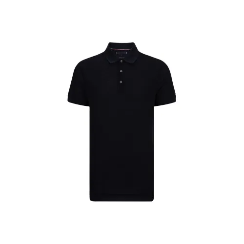 Tommy Hilfiger Polo Shirts Men Navy Blue