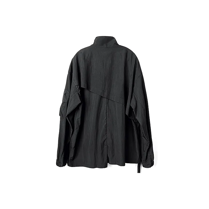 HUANXIANGZHE Jackets Unisex Black-1