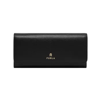 Furla Leather Wallet Women's Black