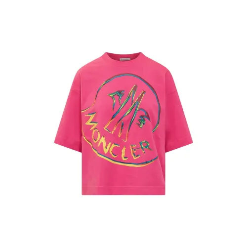 Moncler T-Shirts Women's Pink