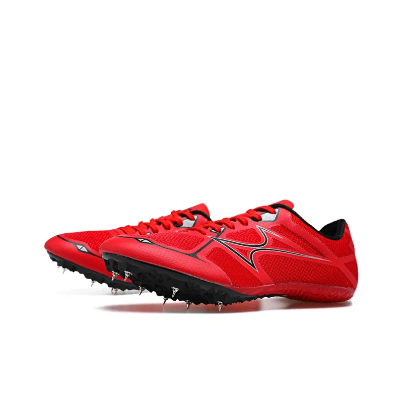 HEALTH 1119 Low Top Running Shoes Unisex Red Black-2