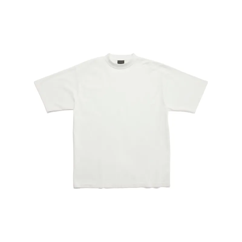 Balenciaga Embroidered logo Cotton T shirt-1