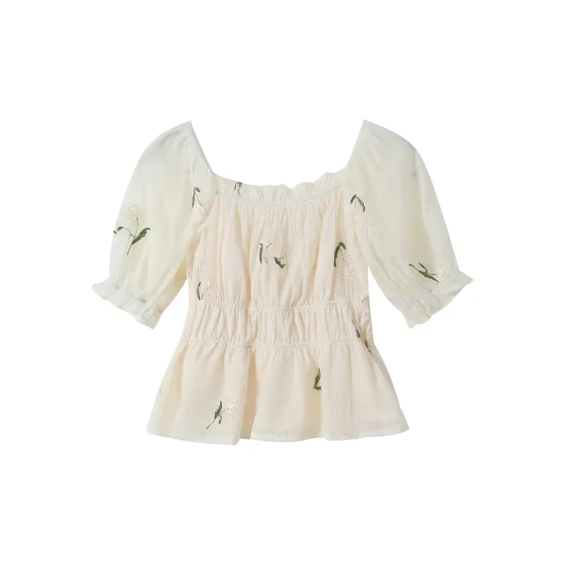 EIDOLON GRAIN Chiffon Shirt Women's-1