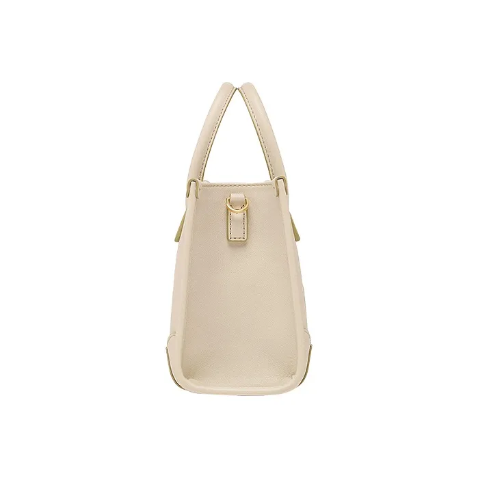 MCM MünchenVisetos Leather Tote Bag, Shopping Bag, Handbag Mini Women's Wheat-3