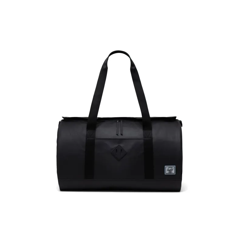 Herschel Recycled Material Handbag, Shoulder Bag, Crossbody Bag, Travel Bag Large Size Unisex Black-1