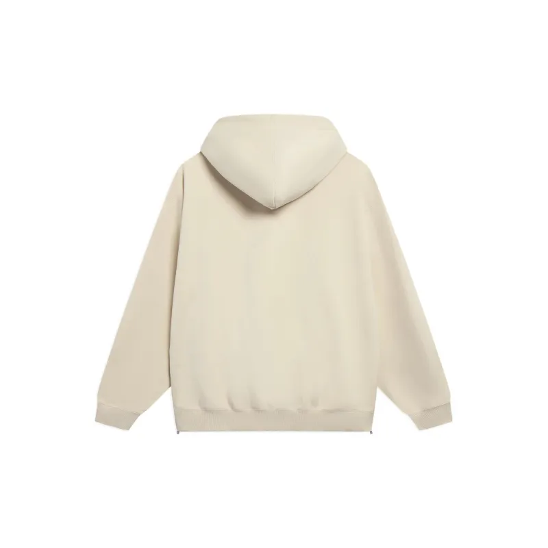 LiNing Sweatshirt Unisex Light Creamy Brown-1