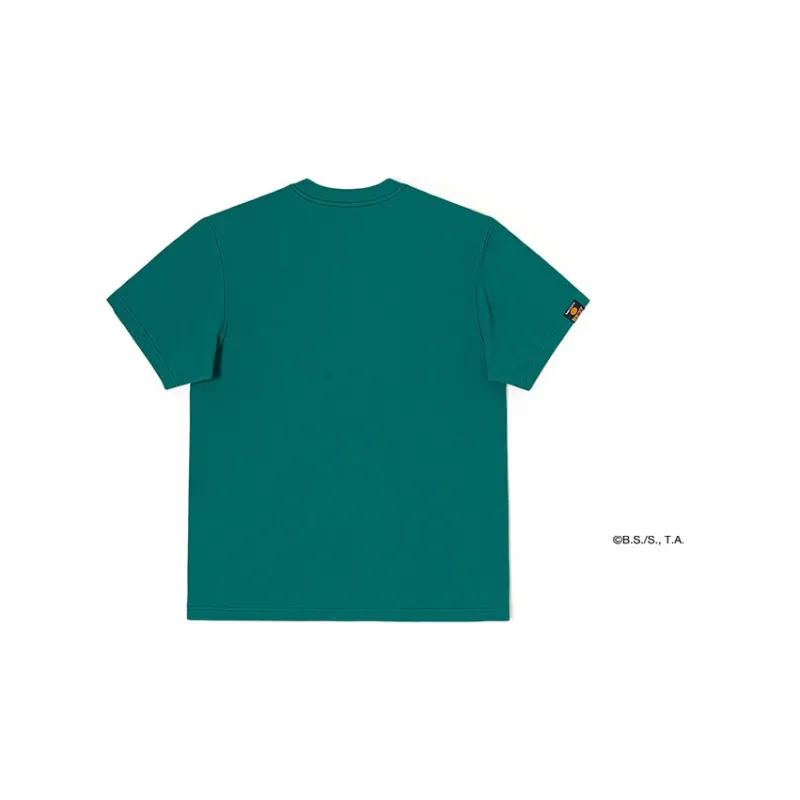 Lee x LONGZHU LIANMINGKUAN SS23 T Shirt Men's Turquoise-2