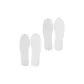 [2 Pack]Gray-Latex Ice Silk Insoles