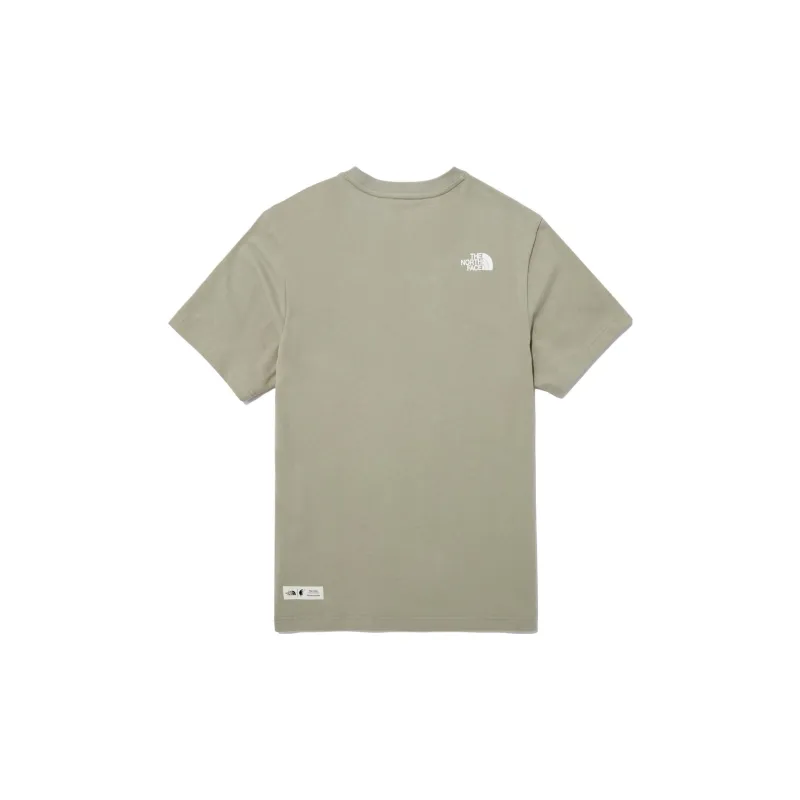 THE NORTH FACE T Shirts Unisex Khaki-1