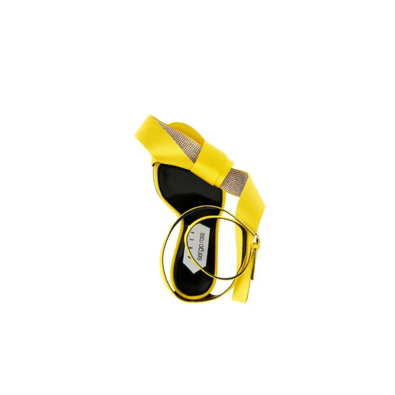 AREA X SERGIO ROSSI Marquise 105mm Satin Sandals-3