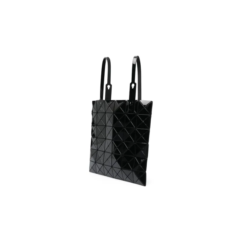 ISSEY MIYAKE Polyurethane Tote Bag Shopping Bag Handbag Women's Black-1