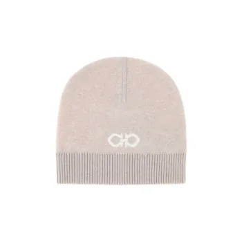 Ferragamo Beanies Women's Ecru