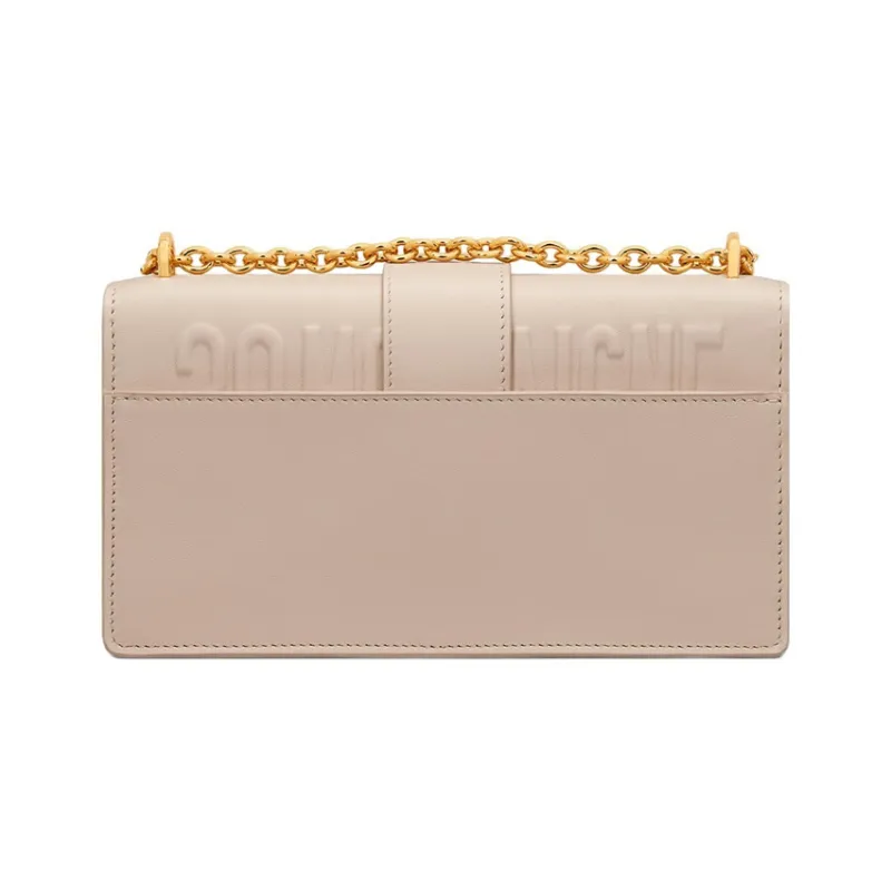 DIOR 30 Montaigne Cow Leather Shoulder Bag Crossbody Bag Women's Caramel Beige-2