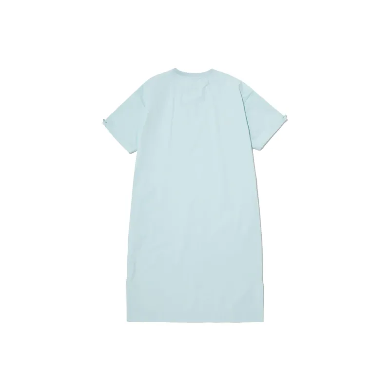 THE NORTH FACE Short Sleeved Dress Women's Light Blue-1
