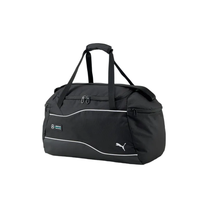 PUMA ×Mercedes AMG Collaboration Polyester Luggage Bag Handbag Regular Unisex Black-0
