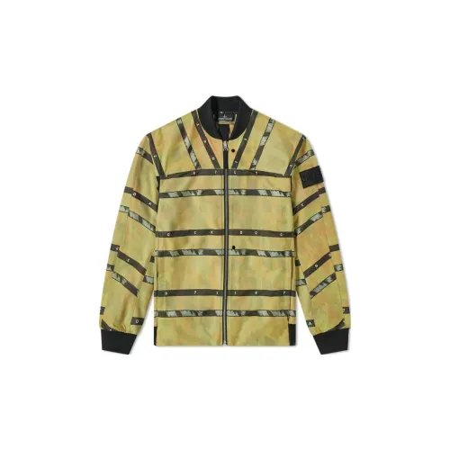 STONE ISLAND Jackets Men Yellow