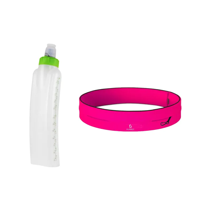 FLIPBELT Running Equipment Running Fanny Pack Polyester Unisex Romantic Pink-3