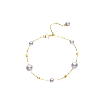ME LUXE Pearl Bracelets Women's Baby's Breath Saltwater Pearl Bracelet