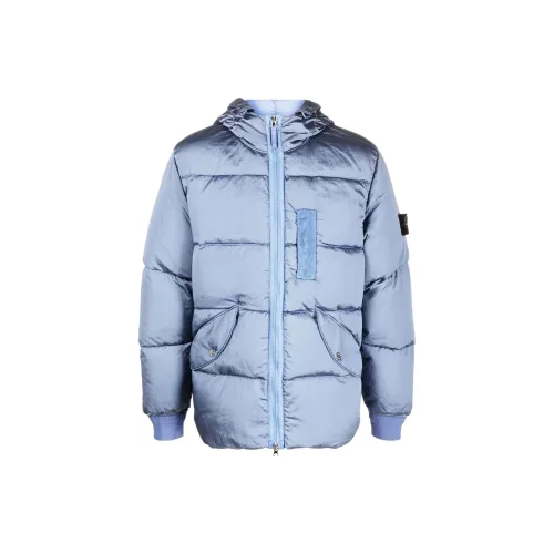 STONE ISLAND SS23 Nylon Meta Down Jackets Men Night Blue