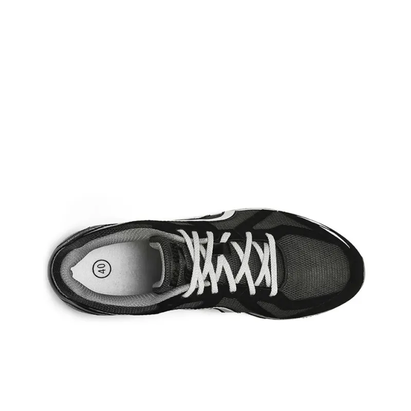 DO WIN Cushioning Anti Slip And Wear Resistant Low Top Marathon Running Shoes Unisex Dark Gray-2