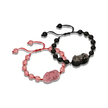 MISS TOOYA Crystal Bracelets Unisex