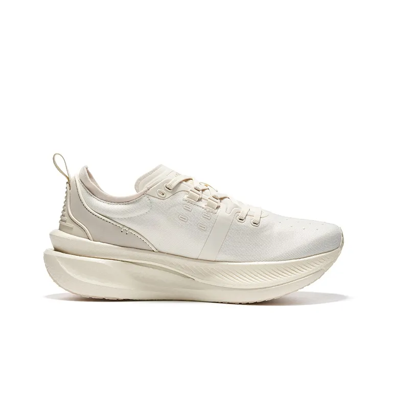 Saucony IDLING Cruise Cushioning Coverage Rebound Low Top Training Running Shoes Unisex Beige-1
