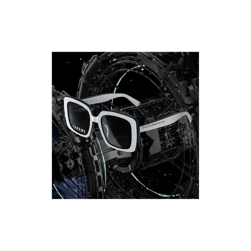Fakeme Square Sunglasses Unisex-4