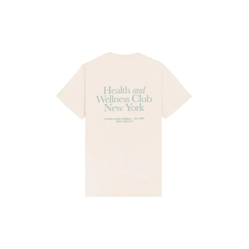 SPORTY & RICH Logo print Cotton T shirt-1