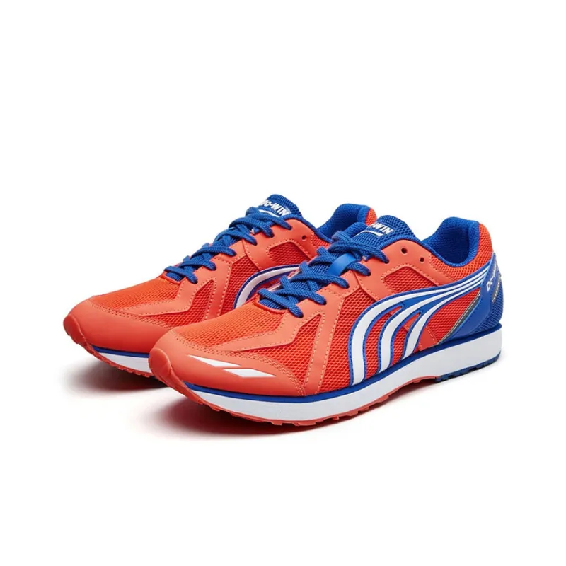 DO WIN Cushioning Anti Slip And Wear Resistant Low Top Casual Running Shoes Unisex Red-2