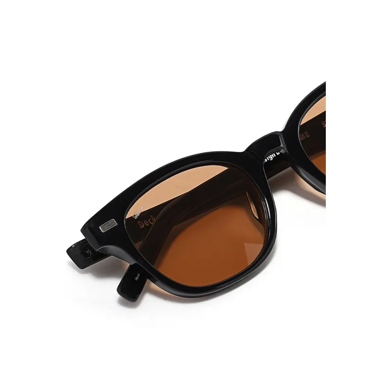 Fakeme Plate Frame Round Ink Lenses Unisex-3