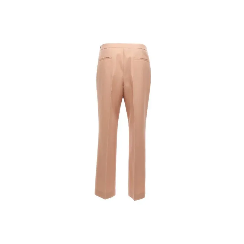 JIL SANDER Pleated Straight Leg Pants-1