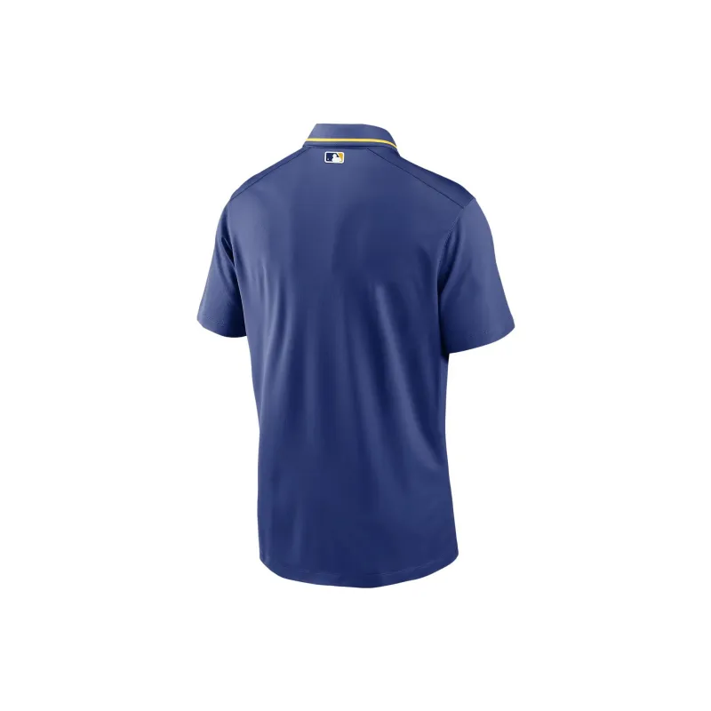 Nike Polo Shirts Men Royal Blue-1