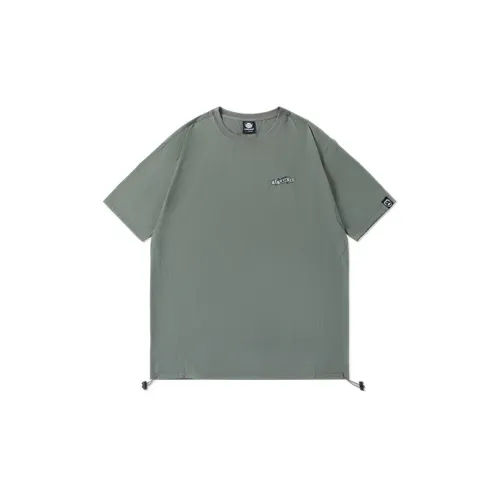 LAMLICKA T-Shirts Unisex Olive Green