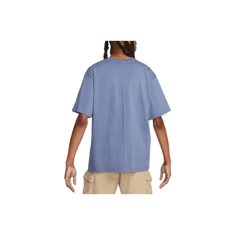 Nike SPORTSWEAR TECH PACK T-Shirts Men Steel Blue-1