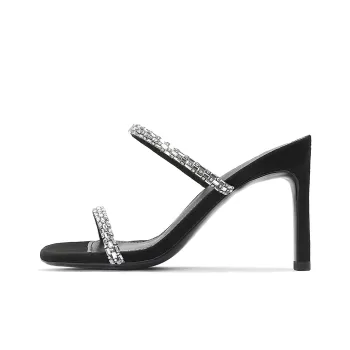 CASNSKU Stylish Sandal 8cm Women's Black