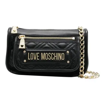 LOVE MOSCHINO Polyurethane Crossbody Bag Shoulder Bag Women's Black