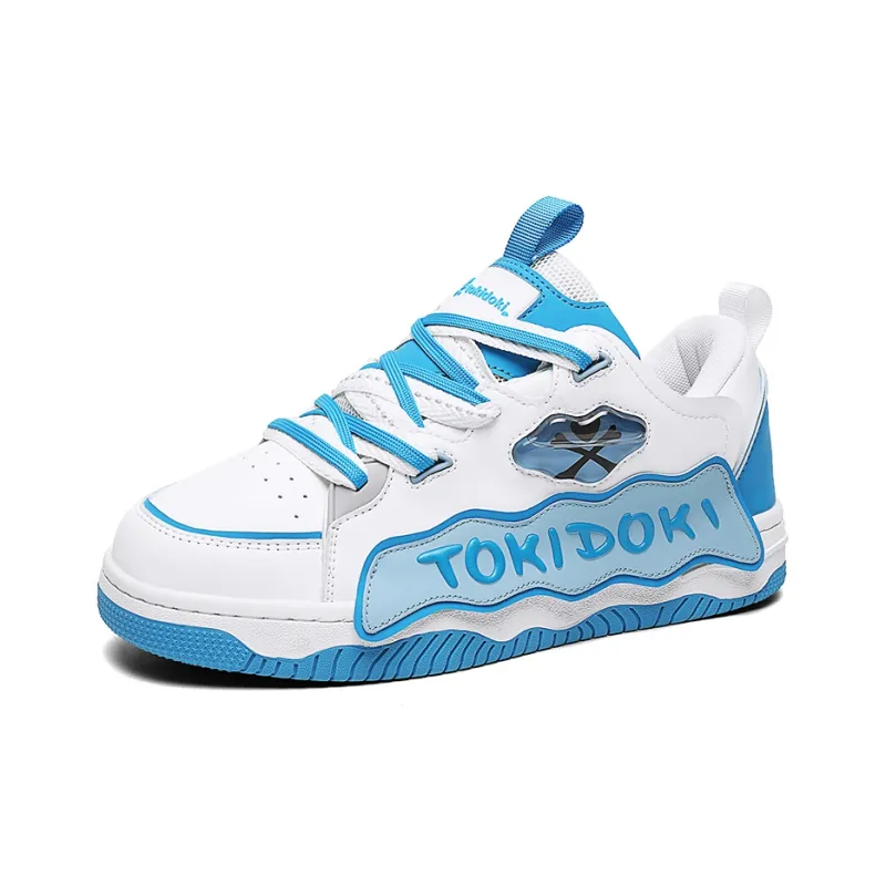 Tokidoki Low-Top Sports Casual Shoes Unisex Chasing The Wind Marine Blue-1