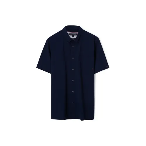 Tommy Hilfiger Shirts Men Marine Blue DCC