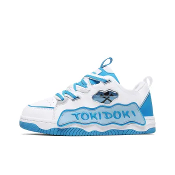 Tokidoki Low-Top Sports Casual Shoes Unisex Chasing The Wind Marine Blue