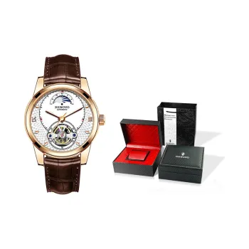 RENOVO Automatic Mechanical Movement Watch Men's Watches White Dial R33106 1