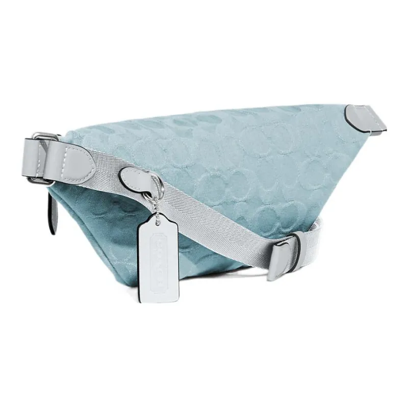 COACH Charter Fabric Sling Bag, Fanny Pack Tubas Unisex Blue-1