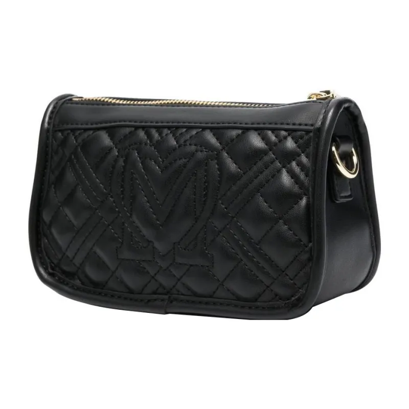 LOVE MOSCHINO Polyurethane Crossbody Bag Shoulder Bag Women's Black-1