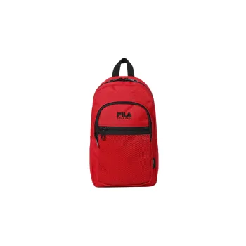 FILA Polyester One Shoulder Crossbody Sling Bags Regular Unisex Red
