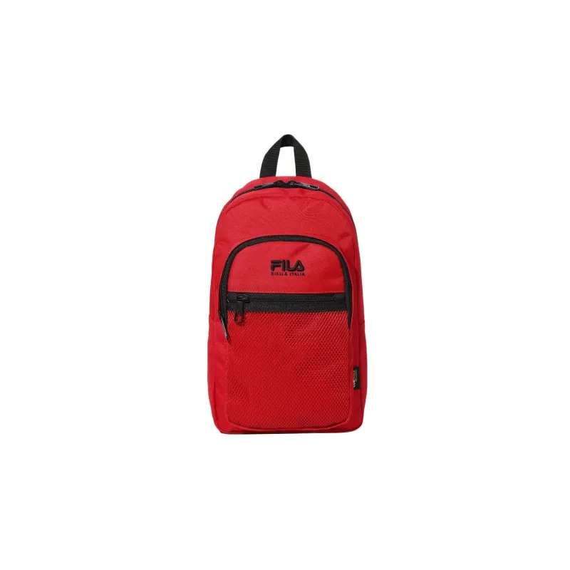 FILA Polyester One Shoulder Crossbody Sling Bags Regular Unisex Red-0