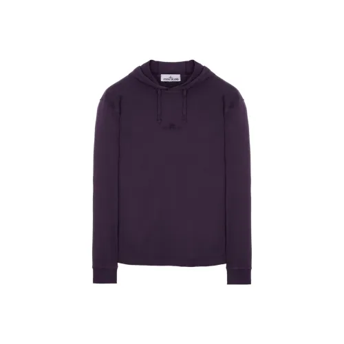 STONE ISLAND Sweatshirts Men Dark Purple