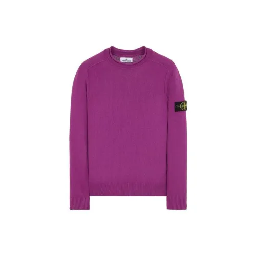 STONE ISLAND Sweaters Men Purple