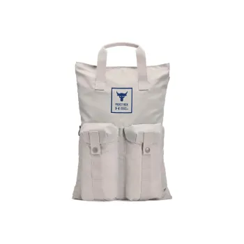 Under Armour Polyester Backpack Regular Unisex Gray White