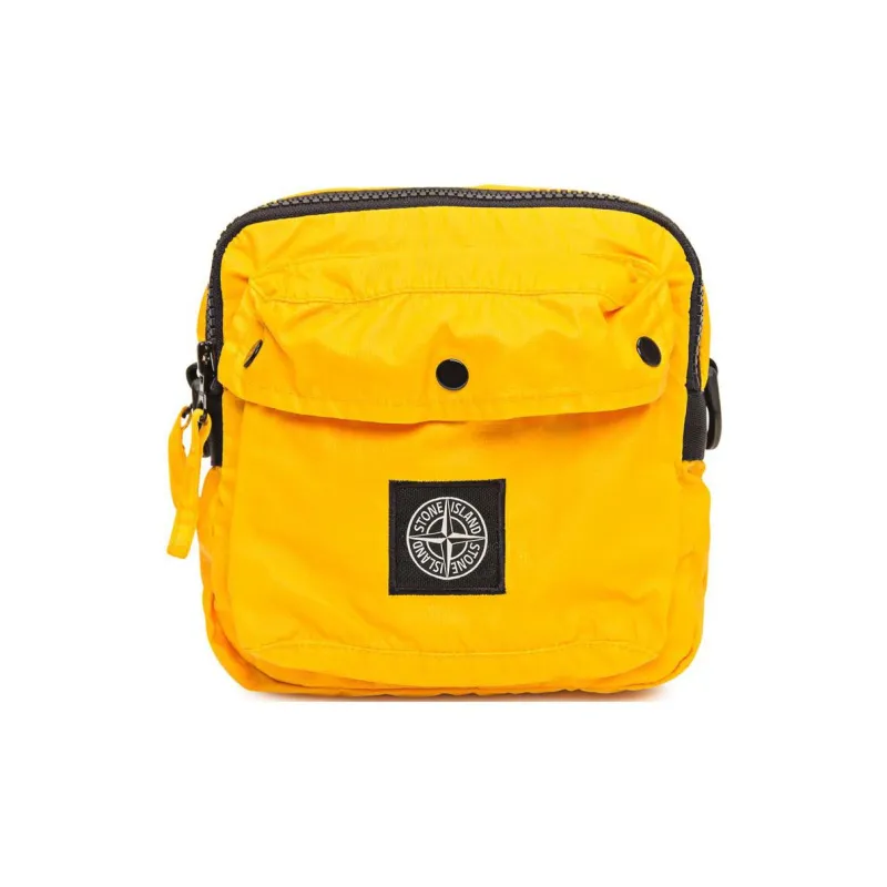 STONE ISLAND Small Square Bag Shoulder Bag Crossbody Bag Unisex Yellow-0