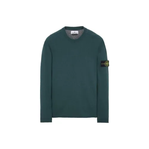 STONE ISLAND Sweaters Men Dark Green