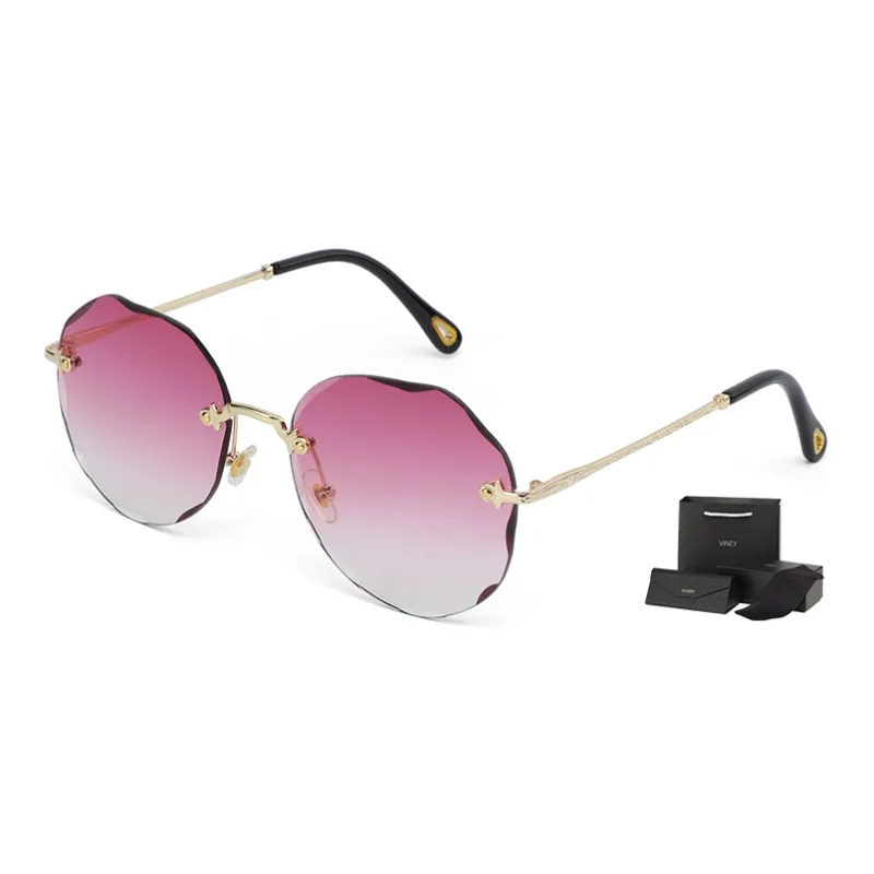 VINEY Irregular Shape Sunglasses Women's-2